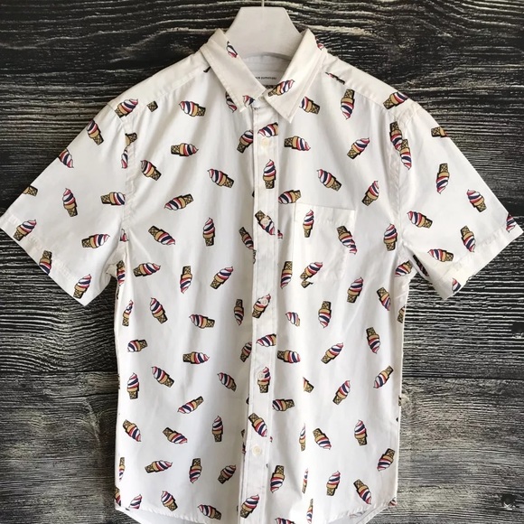 Urban Outfitters Other - Urban Outfitters Shirt Ice Cream Cone Print NWT